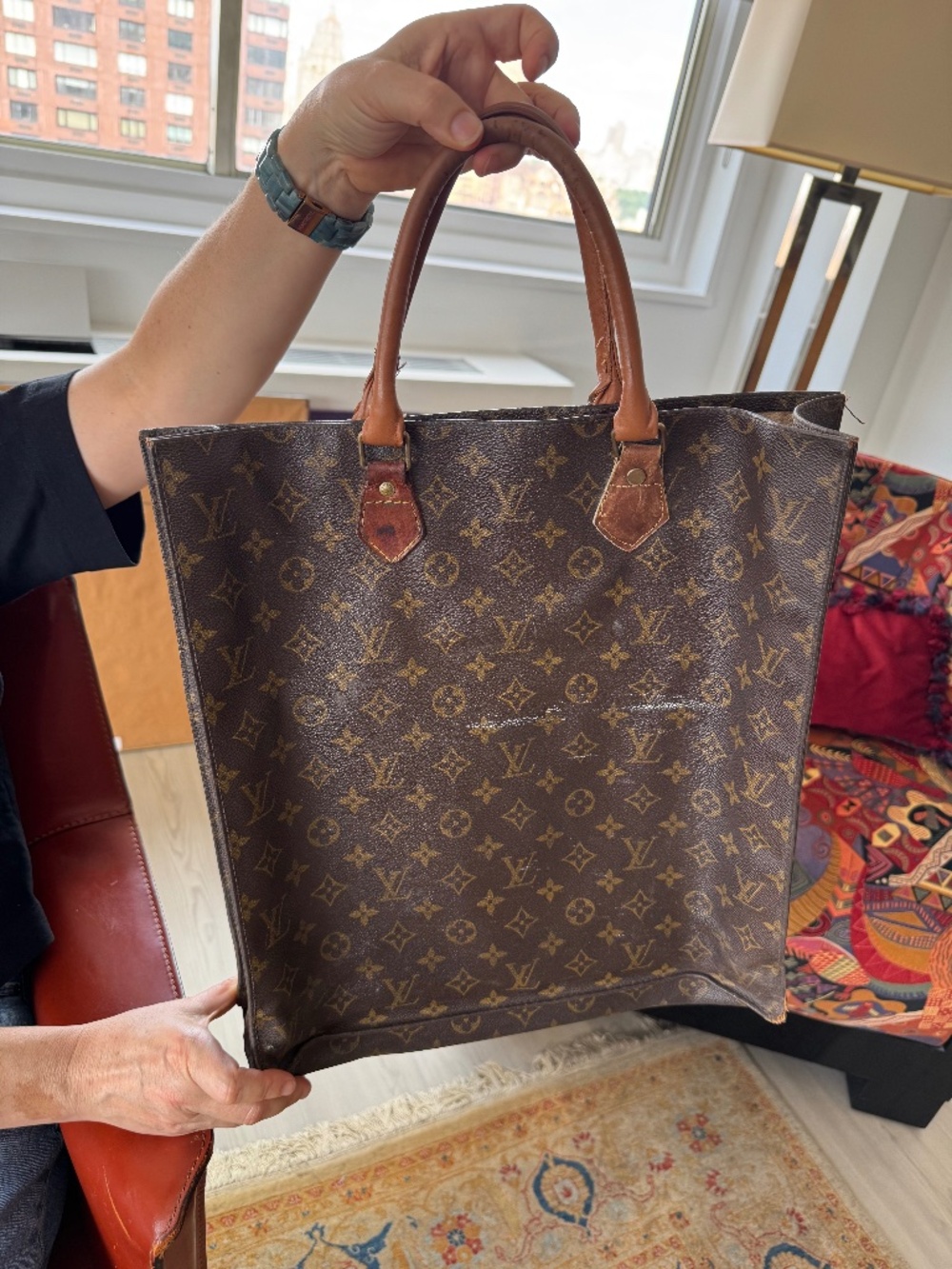 Louis Vuitton Sac Plat Tote